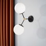 Opviq Damar - 6342 Lámpara de pared blanco y negro